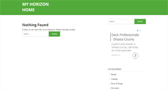Desktop Screenshot of myhorizonhome.com