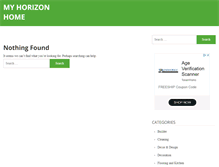 Tablet Screenshot of myhorizonhome.com